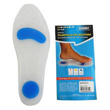 Cargar imagen en el visor de la galería, Plantilla De Silicona Con Botón Metatarsal Pie Completo