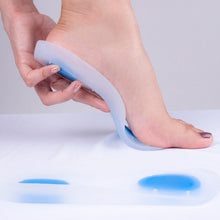 Cargar imagen en el visor de la galería, Plantilla De Silicona Con Botón Metatarsal Pie Completo