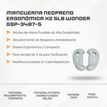 Cargar imagen en el visor de la galería, Mancuerna Neopreno Ergonomica
