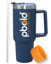 Cargar imagen en el visor de la galería, Termo de Acero Inoxidable (1.2L) — Botella Térmica con Manija y Pitillo
