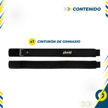 Cargar imagen en el visor de la galería, Cinturón Gym Levantamiento Pbold
